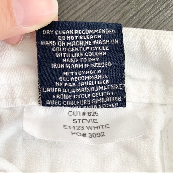 FIDELITY Stevie White Denim Jeans Sz 26 - Picture 8 of 8